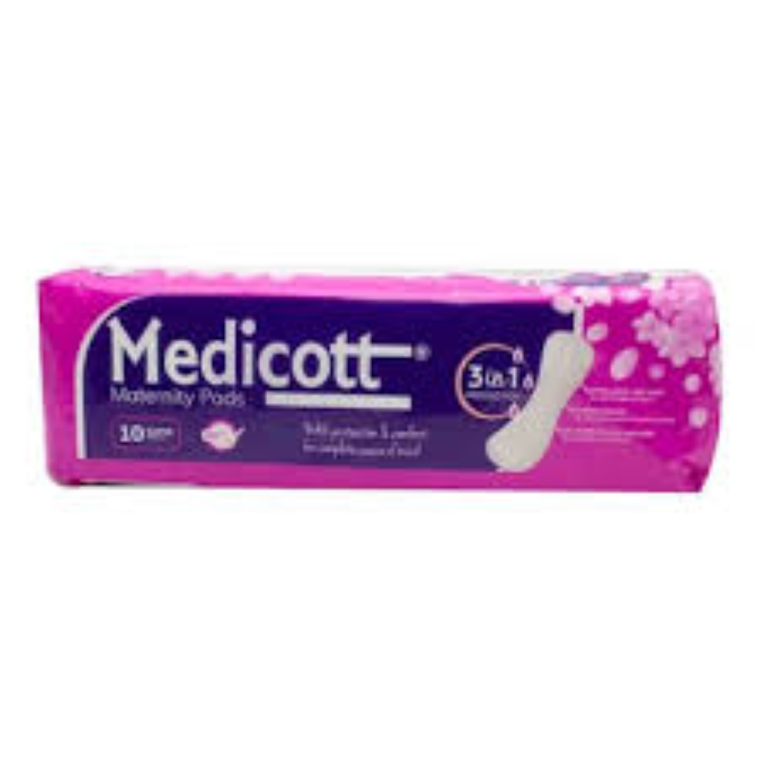 MEDICOTT PREMIUM MATENITY PADS 10S